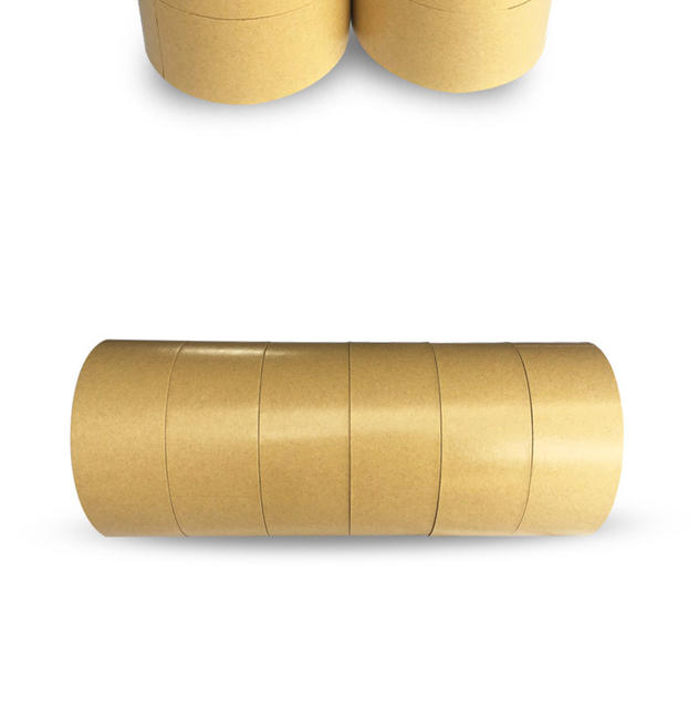 Water-Free Kraft Paper Sealing Tape High Viscosity Yellow Kraft Paper Tape 4.8 6.0 Wide 50m Long Cowhide detail 8