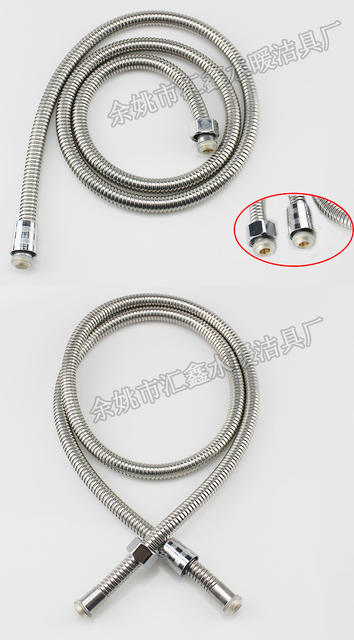 Factory direct supply shower hose electroplating encryption explosion-proof shower hose blister packaging shower nozzle hose supply detail 7