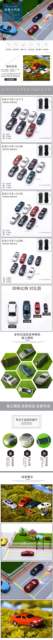Building model material sand table making scene diy traffic Pavement micro landscape ornaments color car detail 2