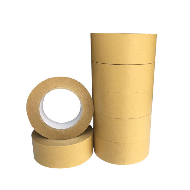 Water-Free Kraft Paper Sealing Tape High Viscosity Yellow Kraft Paper Tape 4.8 6.0 Wide 50m Long Cowhide detail 10