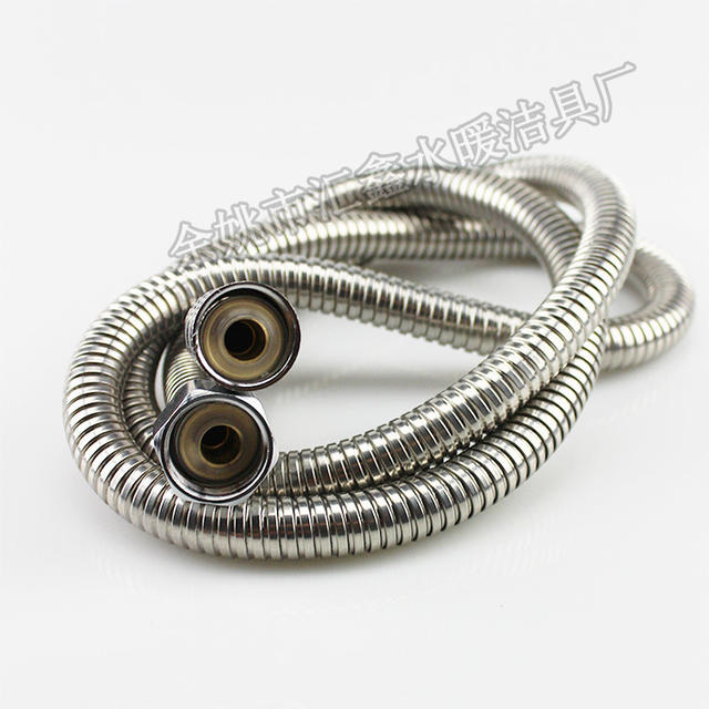 Factory direct supply shower hose electroplating encryption explosion-proof shower hose blister packaging shower nozzle hose supply detail 9