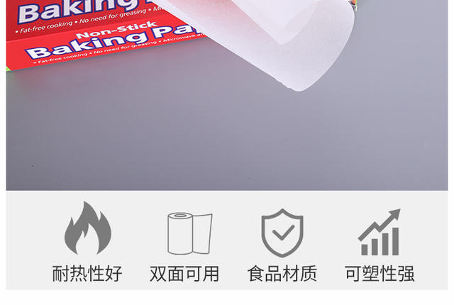 Factory Direct Supply Baking High Temperature Resistant Kitchen Silicone Paper Pastry Paper Oil-Absorbing Barbecue Oven Barbecue Steamer Paper in Stock detail 5