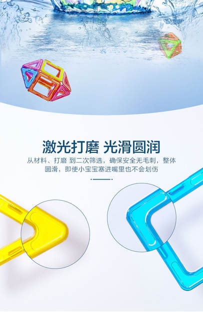 Free Shipping Large Magnetic Piece Building Block Set Children's Educational Magnetic Suction Building Blocks Brain Intelligence Development Toys detail 10
