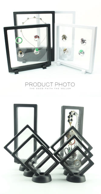 Jewelry Pe Suspended Box Jewelry Film Jewelry Packaging Box Ring Earrings Necklace Box Bracelet Suspended Frame Storage Box detail 9