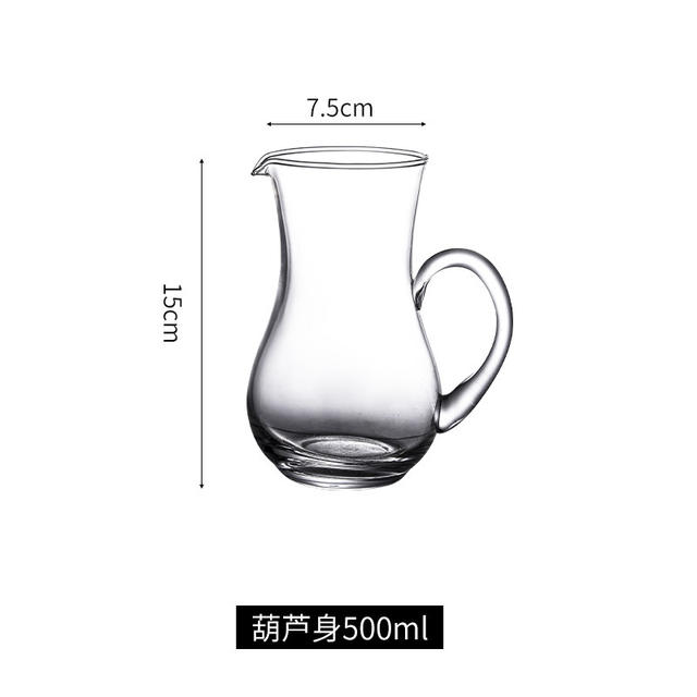 Factory Direct wine separator with scale wine separator wine Decanter Wine Pot Pot Pot fair cup crystal glass detail 11