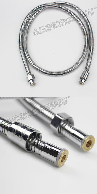 Factory direct supply shower hose electroplating encryption explosion-proof shower hose blister packaging shower nozzle hose supply detail 6