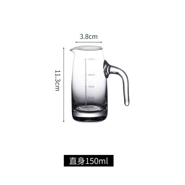 Factory Direct wine separator with scale wine separator wine Decanter Wine Pot Pot Pot fair cup crystal glass detail 5