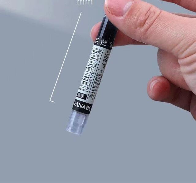 Direct Liquid Gel Pen Quick-drying Large Capacity Ball Pen 0.5 Student Needle Red Brush Office Sign Pen detail 10