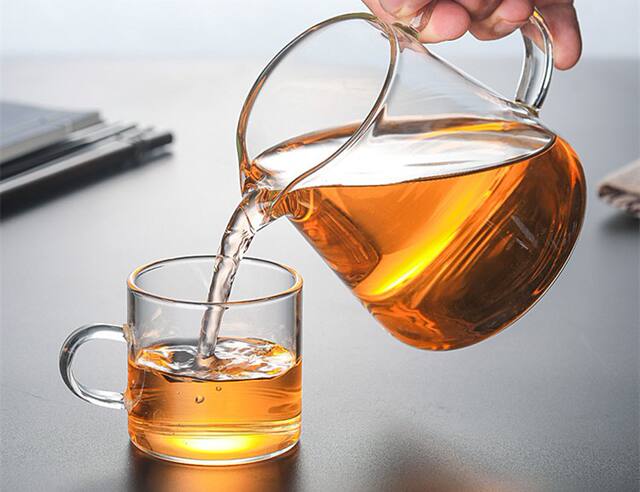 Factory wholesale fair cup glass heat-resistant transparent tea filter kung fu tea set tea sea tea suit detail 9