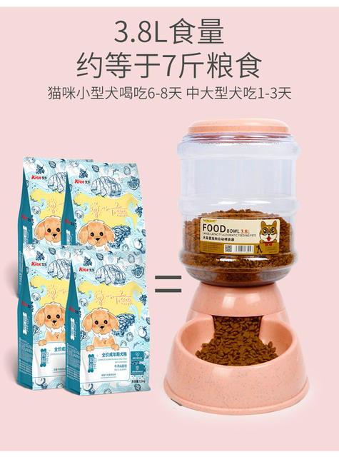 3.8L Pet Automatic Water Dispenser Cat Water Dispenser Dog Pet BowL Feeder Pet SuppLies Hot StyLe WhoLesaLe detail 6