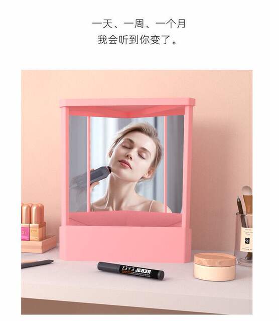 No Mirror, No Reversal, Real Mirror, Non-Mirror Image, Left and Right, No Reversation Mirror, Right Angle, Forward to High-Definition Makeup Mirror detail 7