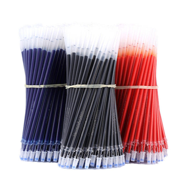 Refill factory direct neutral pen full needle tube wholesale bullet 0.5mm neutral pen refill student stationery