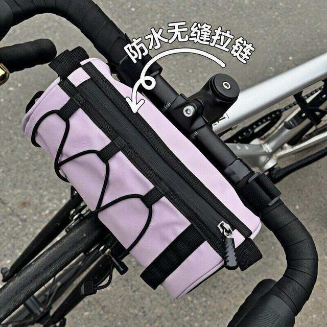 Bicycle Bag, Front Frame Bag, Road Bike Bicycle Hanging Bag, Mountain Bike Multifunctional Cycling Bag, Storage Portable Hanging Bag detail 2
