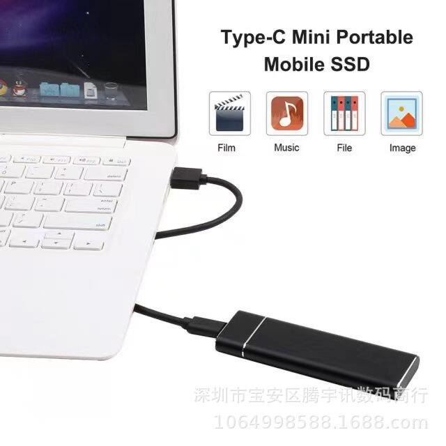 Factory Wholesale SSD Mobile Solid State Disk 1TB Cross-border Expansion Upgrade 4TB2TB Portable Mobile Solid State Drive detail 6