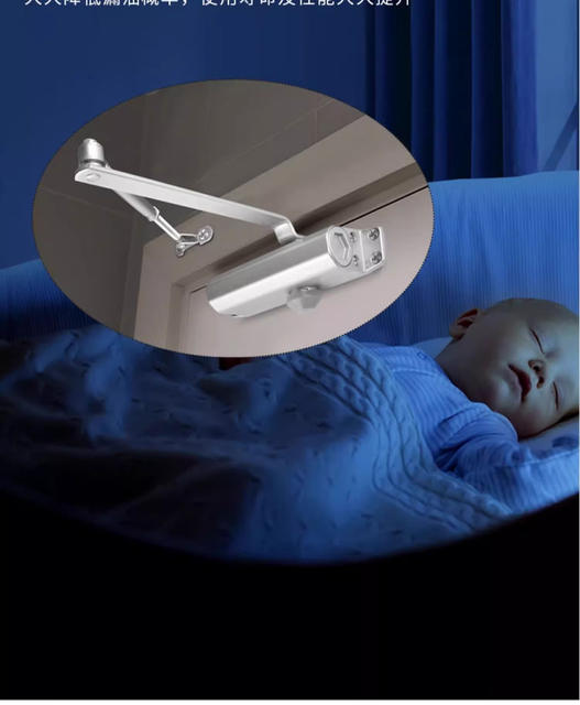 Door Closer Hydraulic Buffer Door Closer Fire Door Special Silent Household Door Switch Artifact Pushing Door Closer detail 10