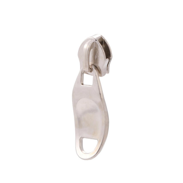 Simple Silver Zinc Alloy Zipper Pullers, Luggage and Clothing Accessories, Nylon Zipper Pullers, Textile Accessories Wholesale detail 6