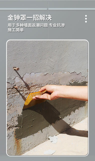 Waterproofing Materials for Walls, Anti-Penetration Coatings, Moisture-Proof Coatings, Cement-Based Penetrating Crystallization detail 5