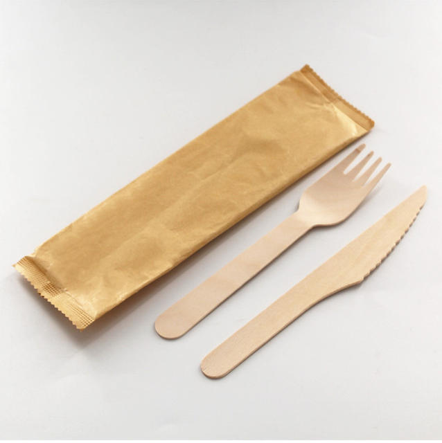 Disposable spoon disposable wooden fork wooden spoon wooden knife 50 wooden spoon coffee stick dessert spoon detail 11