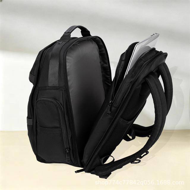 Alpha 3 Series Men's Business Ballistic Nylon Waterproof Computer Backpack Backpack Light Luxury detail 3