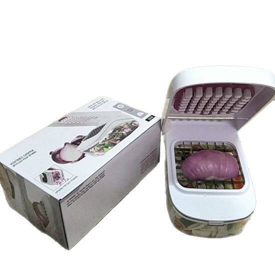 Fruit and Vegetable Cutter, Multi-Functional Kitchen Utensils for Cutting Vegetables, Beans, Cloves, Multi-Purpose Machine, Onions, Peppers, Choppers, Mushrooms detail 6