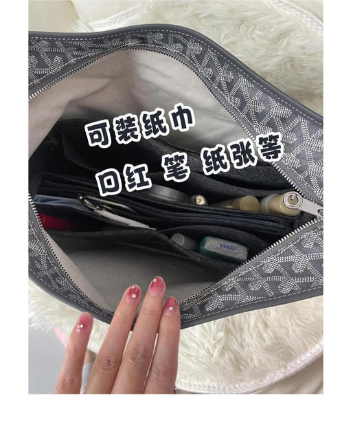 Dog tooth hobo underarm bag single shoulder high version tote bag printed large capacity shopping bag tote bag detail 12