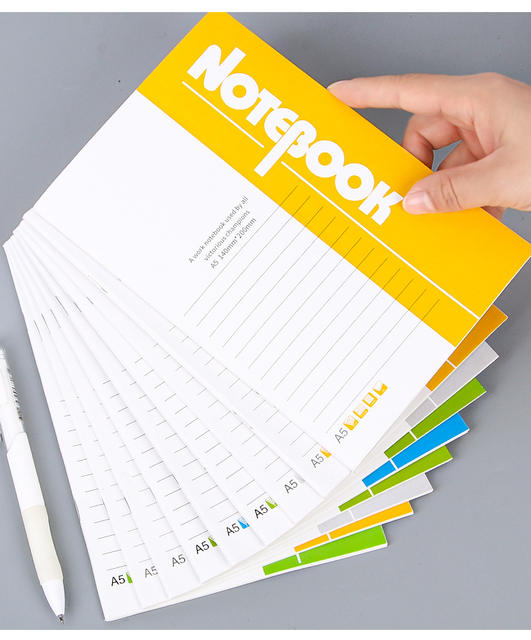 Office soft copy notebook a5 thickened 60-page business notepad diary student notebook soft copy wholesale detail 11