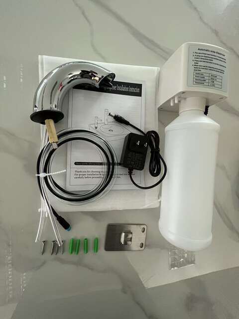 Faucet-Style Sensor Soap Dispenser Hotel and Mall Countertop Sensor Soap Dispenser Soap Foam Dispenser detail 6