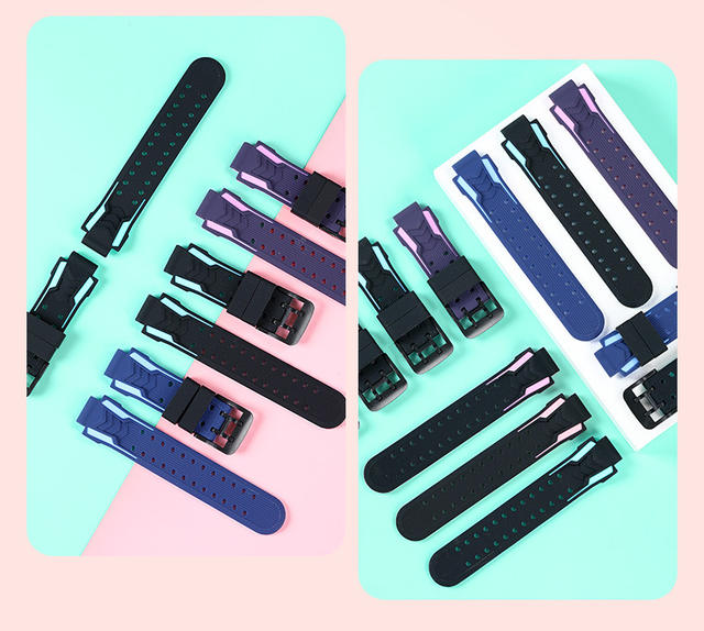 Suitable for Little Genius Phone Watch Strap Z89765D32Q1SY01A Peak Children's Version Soft Rubber Strap detail 11