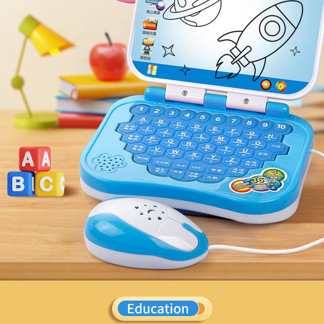 Tiktok Popular Children's Early Education Machine Toy Computer Learning Kids Intelligence Baby Tablet Training Notebook Practice detail 2
