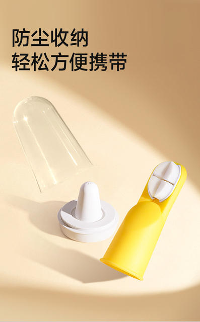 Rushan Finger Set Toothbrush Baby Silicone Finger Set Toothbrush 0-1 Year Old Baby Toothbrush Teeth Tongue Coating Cleaner detail 7