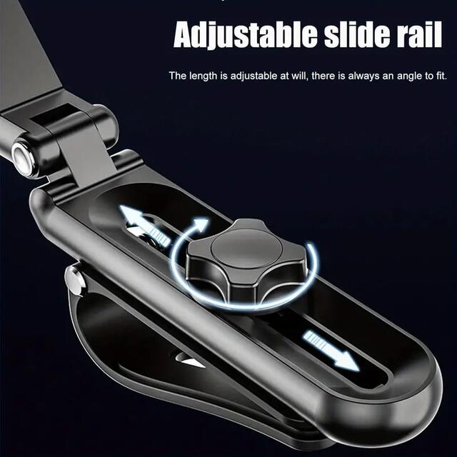 Car Mobile Phone Holder Sun Visor Navigation Car Support Frame Universal Direct-View Car Multi-Function Mobile Phone Holder detail 7