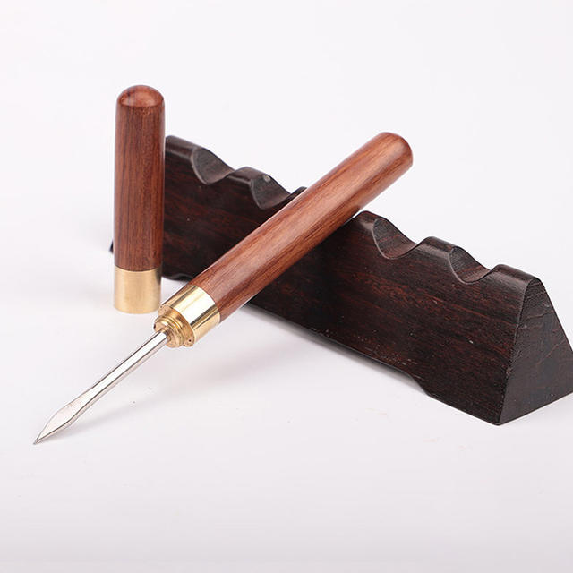 Ebony Tea Pot, Tea Knife, Tea Needle, Pu'Er Tea Knife, Tea Set Accessories Manufacturer, Engraved Logo detail 2