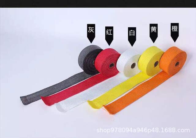 Directly from the Manufacturer: Fiberglass Aluminum Foil Tape, Thermal Insulation Cotton, Cross-Border Use, Titanium/Color/Black, Multiple Specifications detail 11