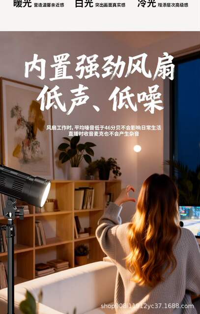 Special Lighting Lamp for Live Streaming, Background Lighting for Streamers, Portrait Lighting, Divine Girl Spotlight, Contour Lighting detail 4
