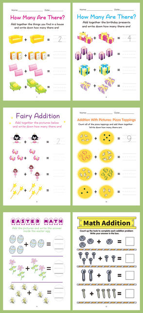Cross-Border Math Fill-In-The-Blank Exercise Book for Children, Early Education in Logical Thinking, Pattern Recognition Training, Fun Math Exercise Book detail 2