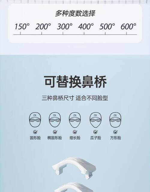 Li Ning Swimming Goggles Waterproof Anti-Fog High-Definition for Men and Women with Prescription Professional Swimming Goggles Set Fresh Style detail 9