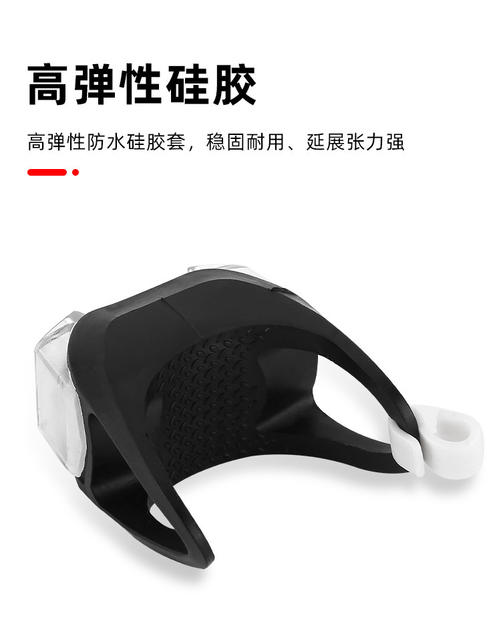 6Th Generation Bicycle Frog Light Silicone Material Led Flash Night Riding Warning Light Skateboard Light Outdoor Cycling Equipment detail 9