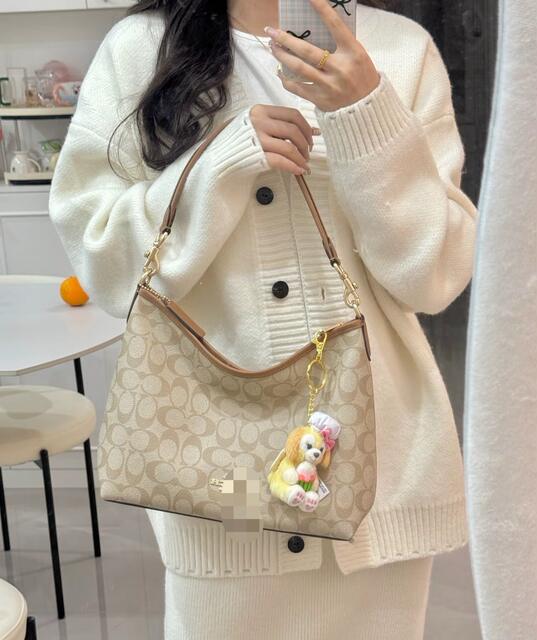 2025 Koujia Cjia New Model Laurel31 Medium-Sized Hobo Bag High-Quality Handbag Underarm Shoulder Crossbody Women's Bag detail 8