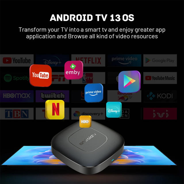 Mortl T1 3518 Main Control Wifi6 High-Definition 6K Voice Bluetooth Remote Control Network Set-Top Box Tvbox detail 8
