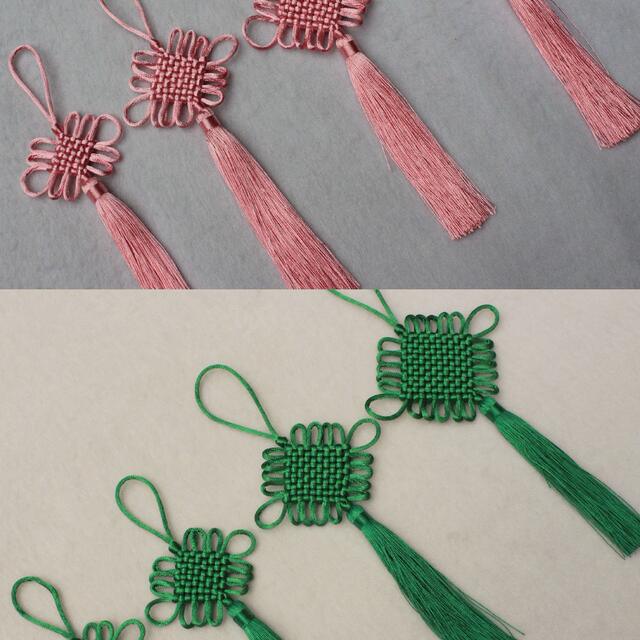 Chinese Knot Pendant Line 5 8 Plate Fang Sheng Knot Rope Hanfu Lantern Small Door Handle New Year Craft Gift Hanging Spike detail 12