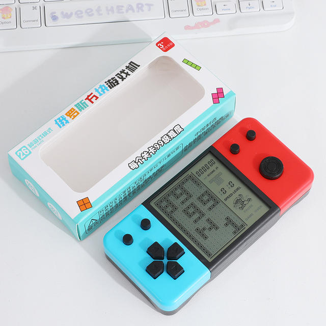 Cross-Border New 3.5inch Handheld Electronic Game Console Classic Tetris Nostalgic Large-Screen Portable Handheld Console