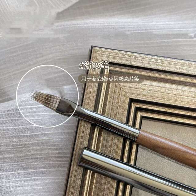 Little red book walnut high-end full set of magic pen nail art tools brush professional vignetting gradient painted pull line suit detail 11