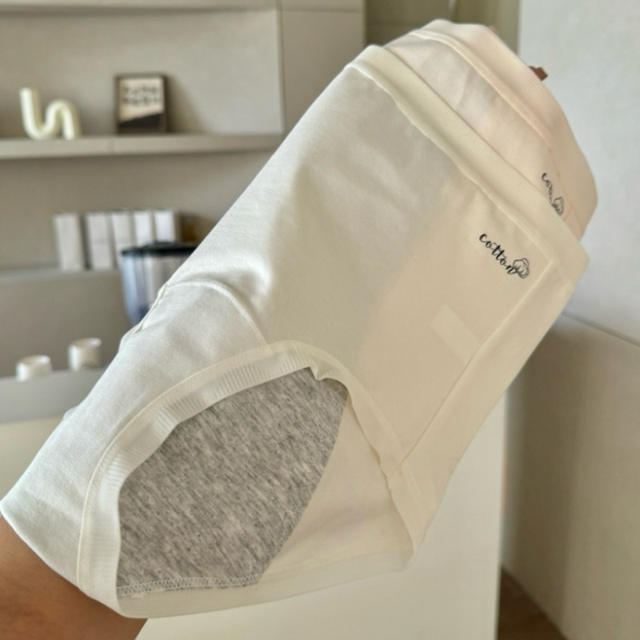 7A Xinjiang long-staple cotton cotton extended crotch women's physiological pants menstruation hip anti-side leakage girl's peace of mind pants detail 5