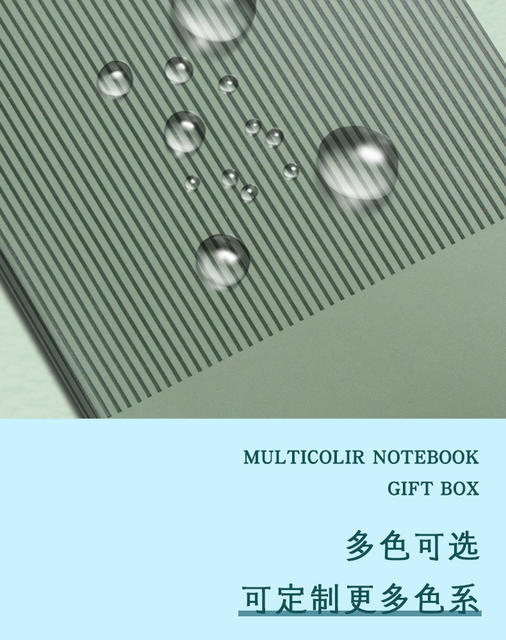 A5 Notebook Set Can Print Logo Business Notepad Gift Box Company Corporate Office Work Meeting Notebook Customization detail 8