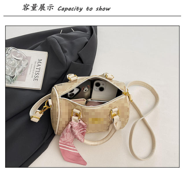 Women's Large-Capacity Commuter Pillow Bag, New Foreign Trade Style, Single Shoulder Crossbody Bag, Trendy Versatile Handbag, Small Tote Bag detail 12