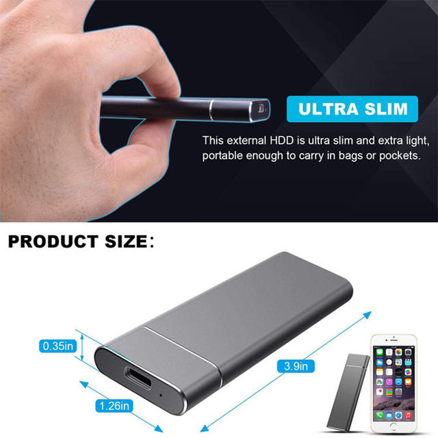 Foreign Trade Cross-Border Ssd High-Capacity Portable Solid State Drive 20Tb 32Tb 64Tb Large Capacity Portable Solid State Drive detail 12