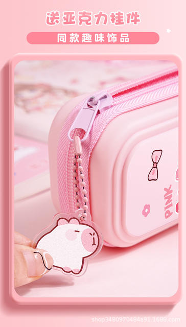 Cartoon Pencil Case for Men and Women Pencil Bag First Grade Large Capacity Pencil Case detail 7