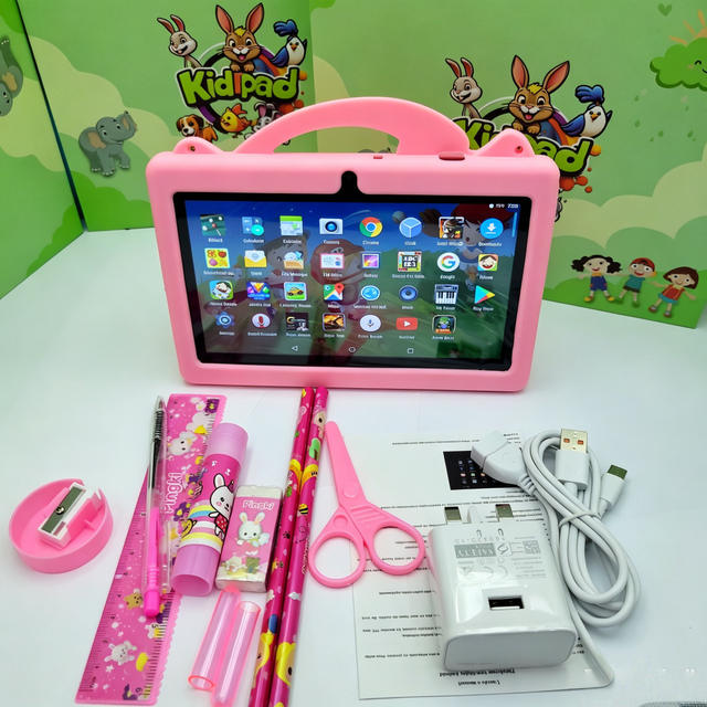 New Private Model Kitten-Shaped Children's Tablet 7inch Android Wifi Multifunctional Children's Learning Device detail 7