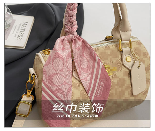 Women's Large-Capacity Commuter Pillow Bag, New Foreign Trade Style, Single Shoulder Crossbody Bag, Trendy Versatile Handbag, Small Tote Bag detail 8