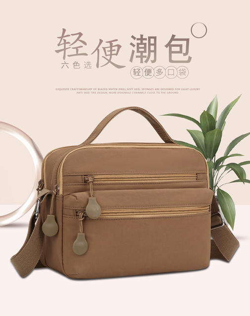 Fashionable Crossbody Bag for Women, New Nylon Fabric Bag, Factory Direct Sale, Shoulder Bag, Multifunctional Handbag, Small Square Bag detail 3